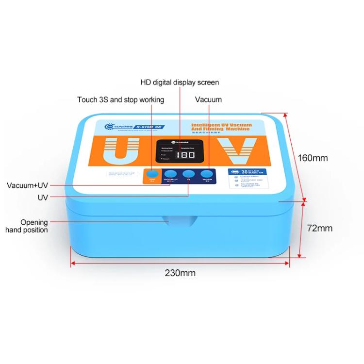 Laminatore a Vuoto UV per Film SUNSHINE S-918B SE