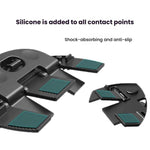 Supporto auto per telefono con blocco automatico e clip