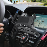 Supporto auto per telefono con blocco automatico e clip