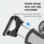 Supporto auto per telefono con blocco automatico e clip