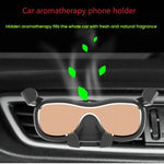 Supporto auto cellulare con aromaterapia e presa d'aria