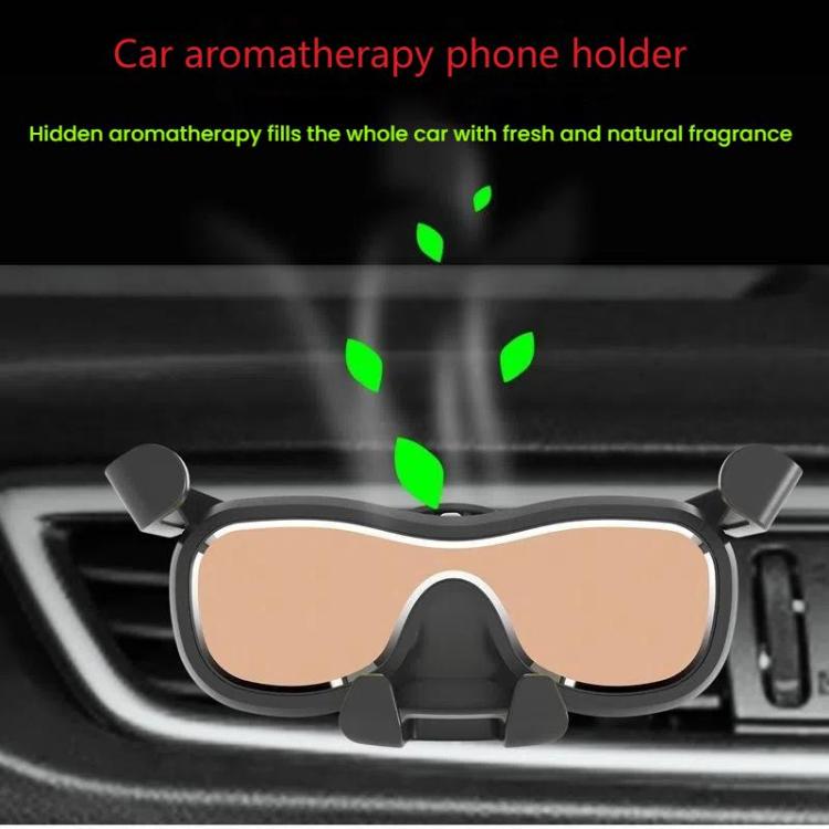 Supporto auto cellulare con aromaterapia e presa d'aria
