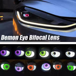 Luce LED occhi demoniaci 3 pollici per auto e moto