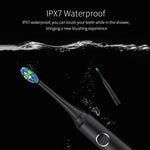 Spazzolino elettrico sonico portatile impermeabile IPX7