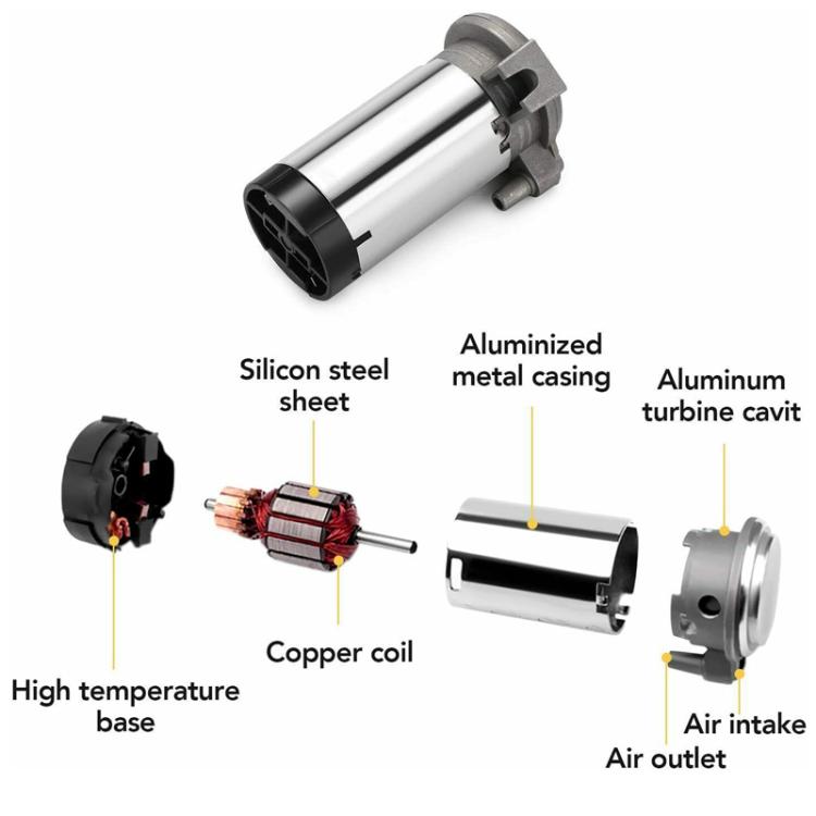 Compressore aria 12V con clacson elettrico per auto