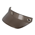 Visiera parasole retrò per casco moto a 3 bottoni