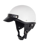 Visiera parasole retrò per casco moto a 3 bottoni