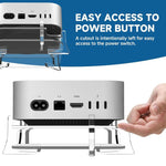 Supporto da tavolo in acrilico per Mac mini M4