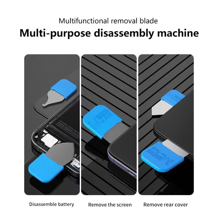 Set strumenti smontaggio smartphone 6 in 1 con lame ultrasottili - immagine 5