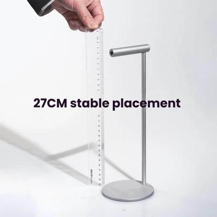 Supporto per cuffie in lega di alluminio 28 cm