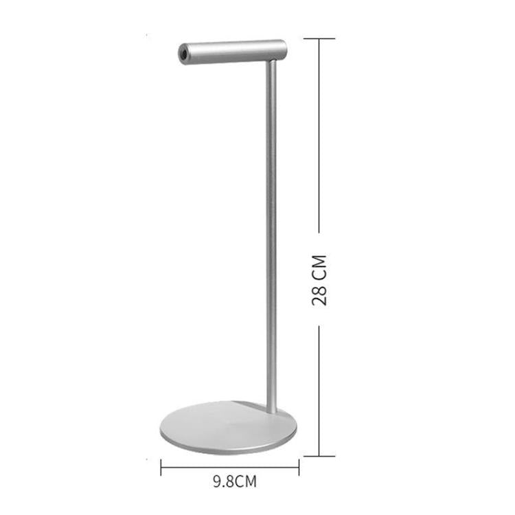 Supporto per cuffie in lega di alluminio 28 cm