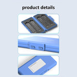 Blueendless M1 Scatola per 4 SSD M.2 antiurto impermeabile