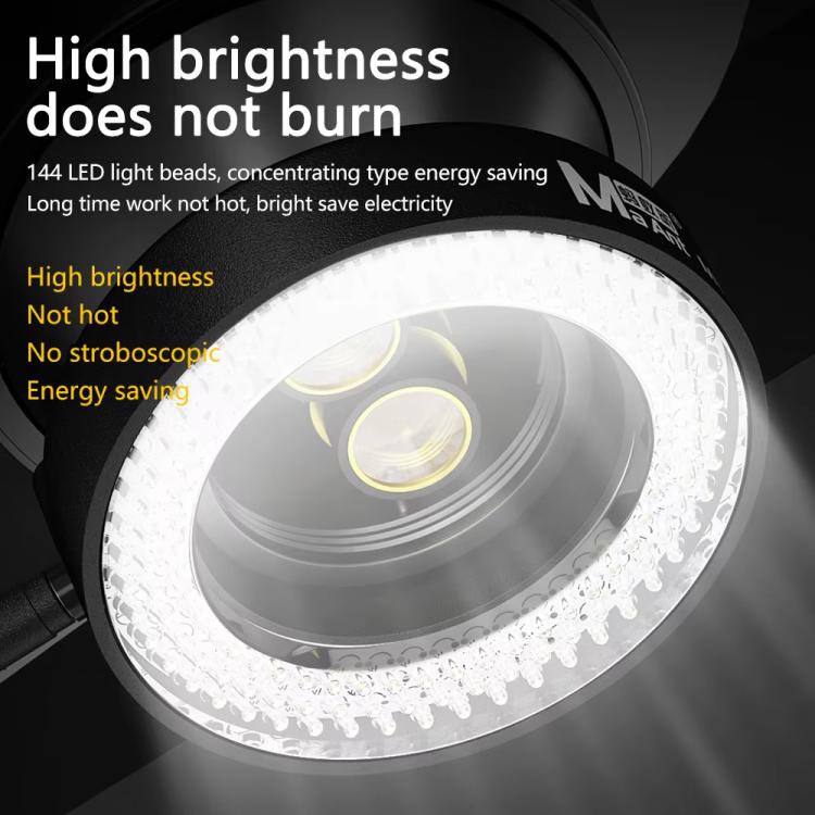 Anello luminoso LED MY-037 a 144 LED per microscopio - immagine 5