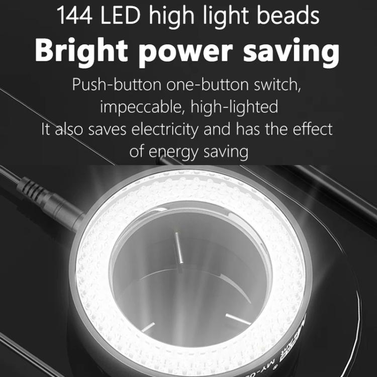 Anello luminoso LED MY-037 a 144 LED per microscopio - immagine 6