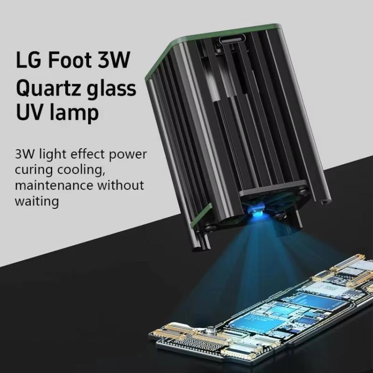 Ventilatore UV LED MY-01 per polimerizzazione e riparazione smartphone - immagine 2