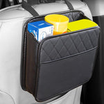Borsa portaoggetti in pelle per sedile posteriore auto