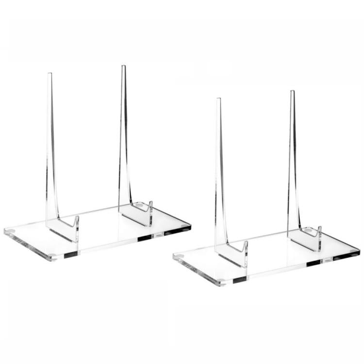 Cornice per foto in acrilico, supporto per libro e piatto, 1set, 2sets
