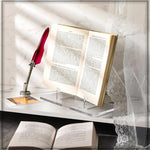 Cornice per foto in acrilico, supporto per libro e piatto, 1set, 2sets