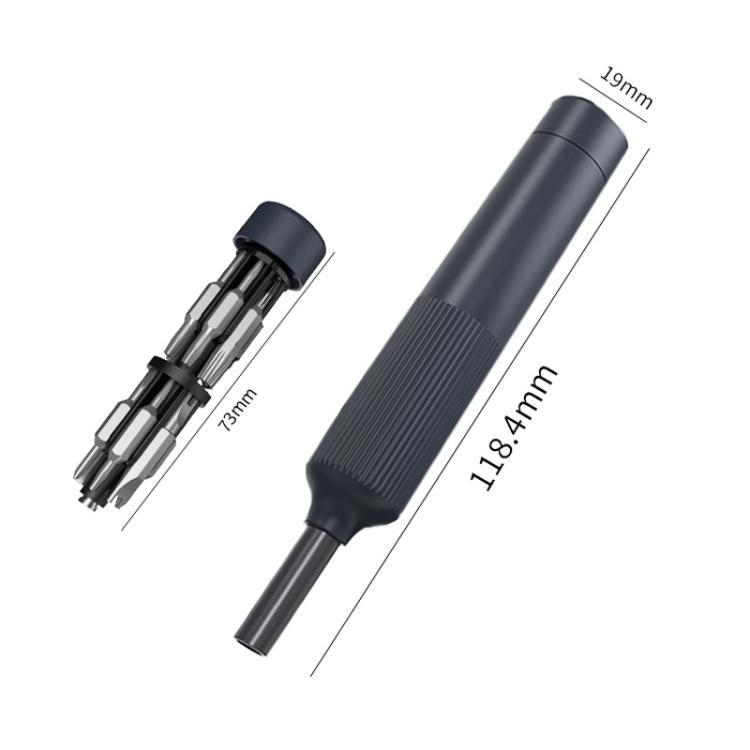 Kit cacciavite di precisione 27 in 1 con punte doppie in acciaio CRV - immagine 2