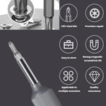 Kit cacciavite di precisione 27 in 1 con punte doppie in acciaio CRV - immagine 11