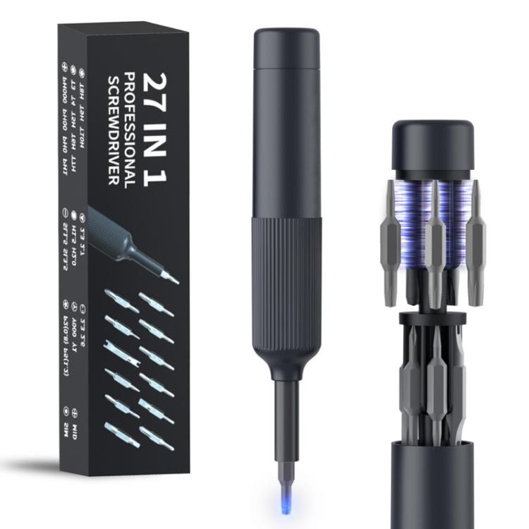Kit cacciavite di precisione 27 in 1 con punte doppie in acciaio CRV - immagine 12