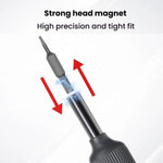 Kit cacciavite di precisione 27 in 1 con punte doppie in acciaio CRV - immagine 7