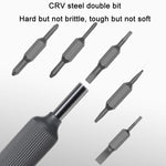 Kit cacciavite di precisione 27 in 1 con punte doppie in acciaio CRV - immagine 8