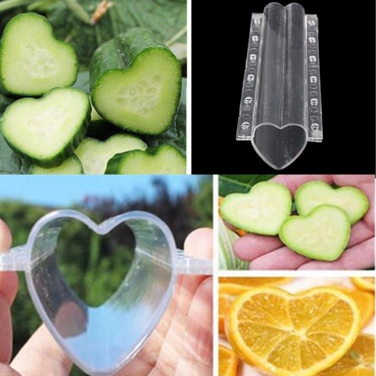 Stampo plastica forma cuore per crescita frutta