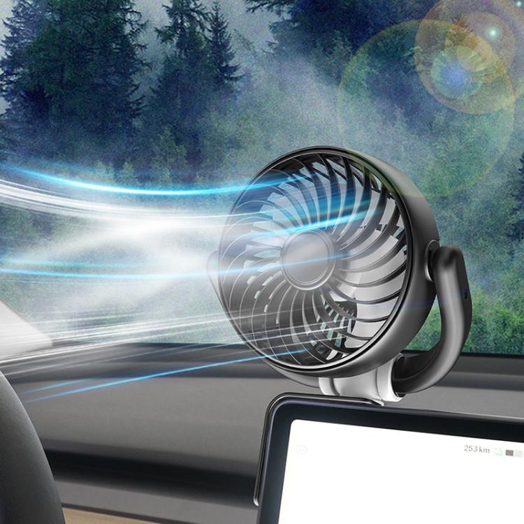 Ventilatore angolare pieghevole a tre vie per auto