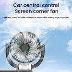 Ventilatore angolare pieghevole a tre vie per auto