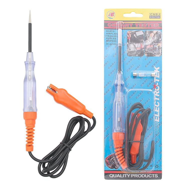 Penna tester elettricità auto 6-24V con sonda metallo