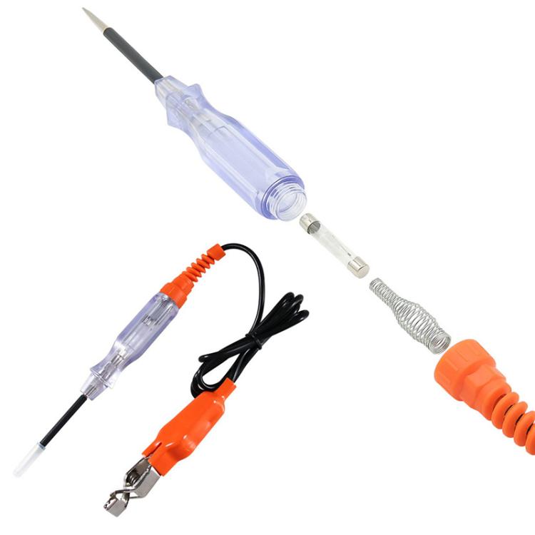 Penna tester elettricità auto 6-24V con sonda metallo