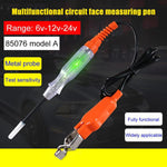 Penna tester elettricità auto 6-24V con sonda metallo