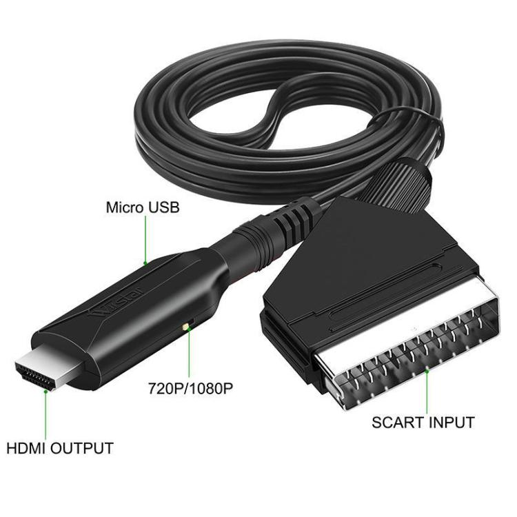Convertitore HDMI a SCART e SCART a HDMI