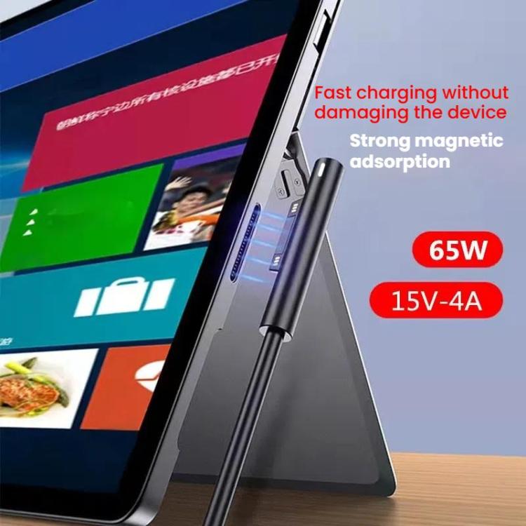 Caricabatterie 65W per Microsoft Surface con porta USB-A