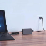 Caricabatterie 65W per Microsoft Surface con porta USB-A