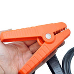 Cavo ricarica batteria auto con clip a coccodrillo 24 cm