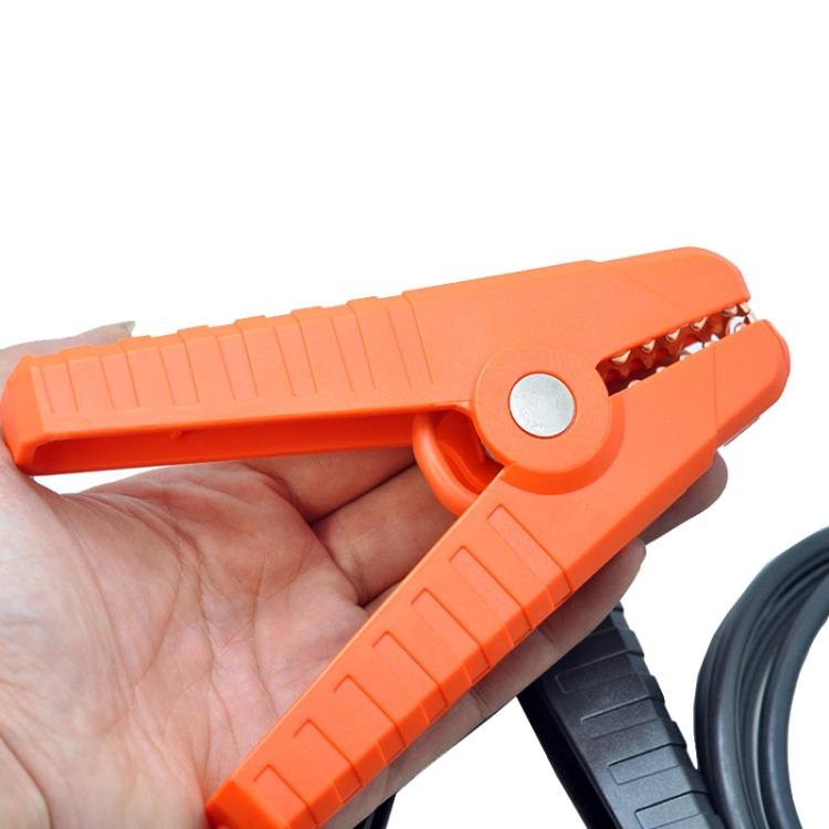 Cavo ricarica batteria auto con clip a coccodrillo 24 cm