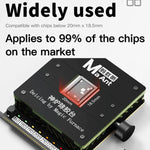 Strumento di riparazione per la piattaforma di riscaldamento e sgommatura del chip IC della CPU fissa del telefono cellulare., Degumming Platform