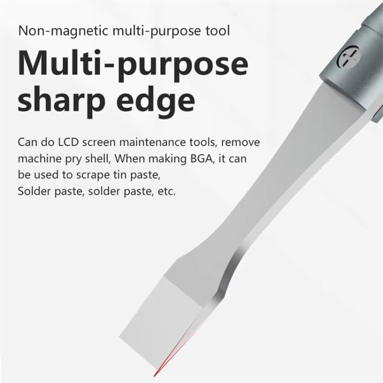 Raschietto in acciaio inox non magnetico per riparazioni