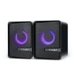 Altoparlanti desktop T-WOLF S3 USB/3.5mm con subwoofer