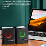 Altoparlanti desktop T-WOLF S3 USB/3.5mm con subwoofer