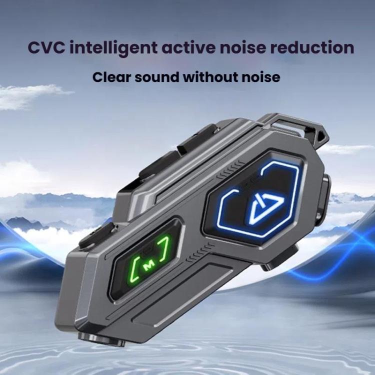 Interfono Bluetooth C8Pro IPX7 per casco moto, variante Soft Mic - immagine 6