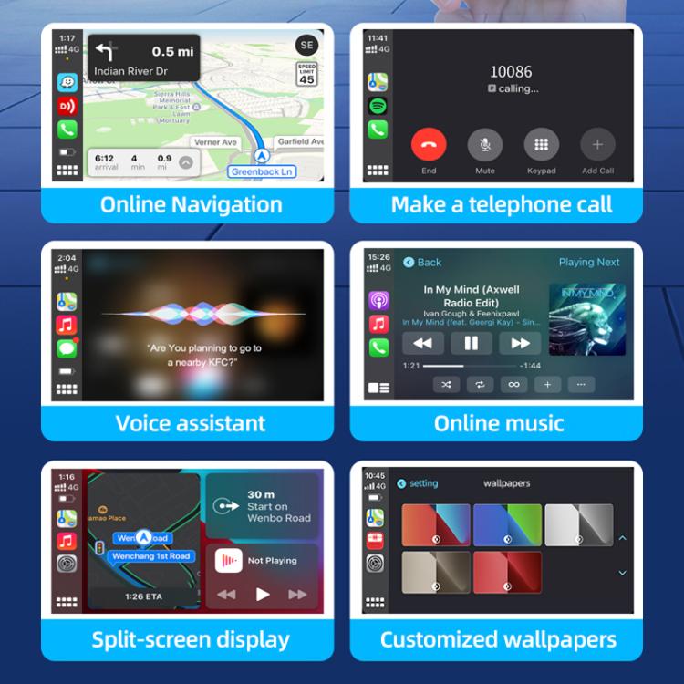 Adattatore Carlinkit da cablato a wireless per CarPlay iPhone