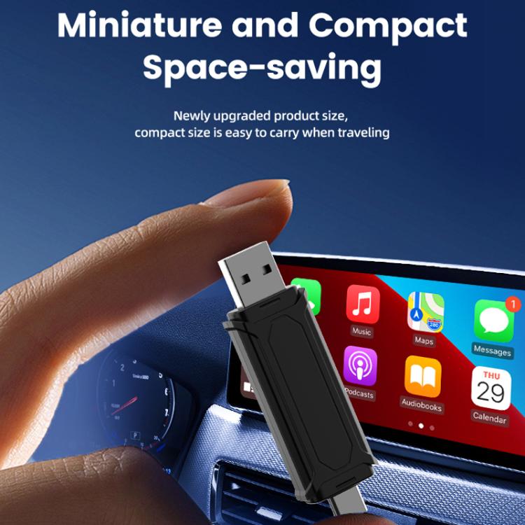 Adattatore Carlinkit da cablato a wireless per CarPlay iPhone