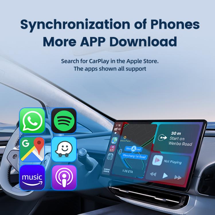 Adattatore Carlinkit da cablato a wireless per CarPlay iPhone