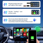 Adattatore Carlinkit da cablato a wireless per CarPlay iPhone