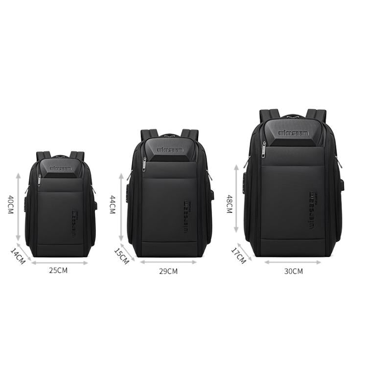 Zaino Business Impermeabile con Porta USB e Lucchetto
