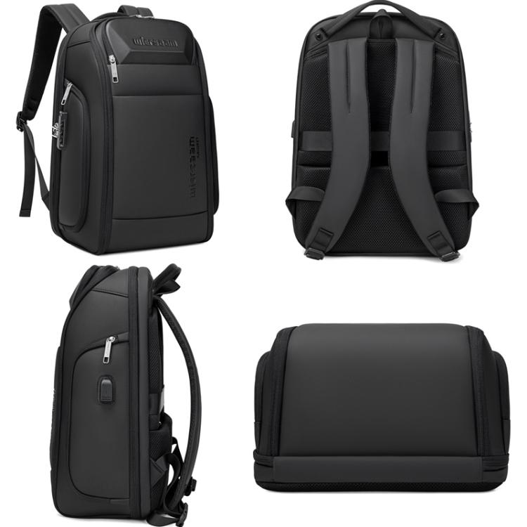 Zaino Business Impermeabile con Porta USB e Lucchetto