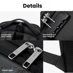 Zaino Business Impermeabile con Porta USB e Lucchetto